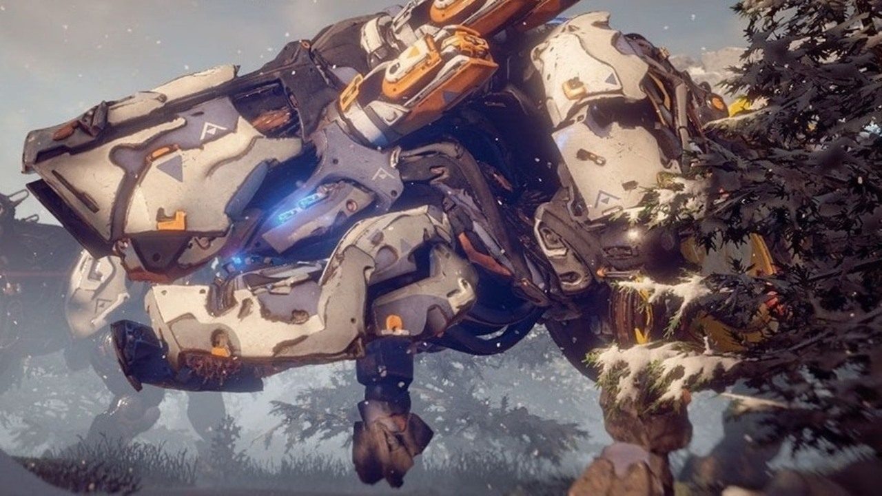 Machines behemoth horizon zero dawn