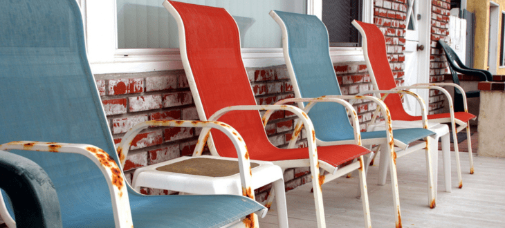 prevent rust on steel outdoors